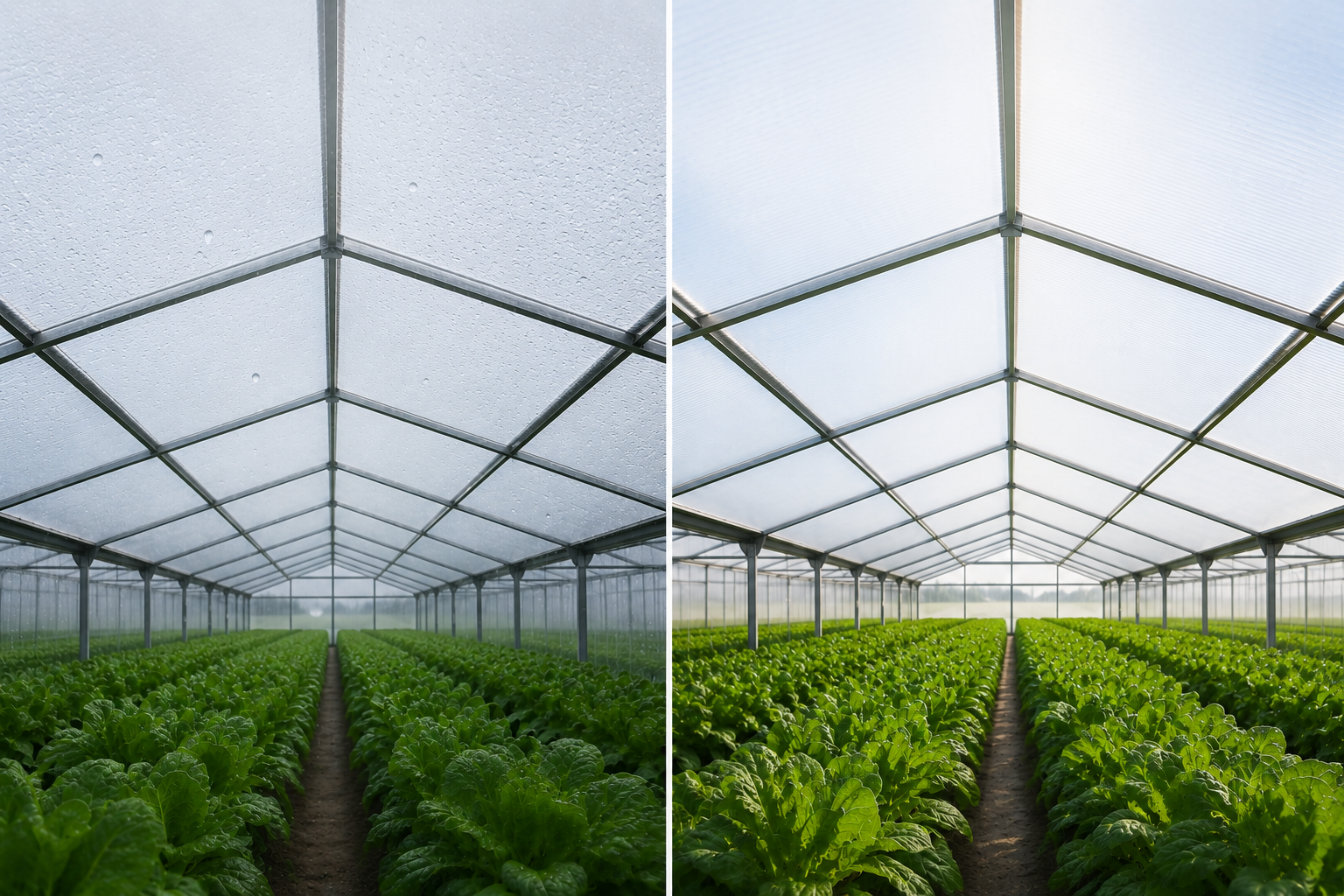 multiwall polycarbonate antifog